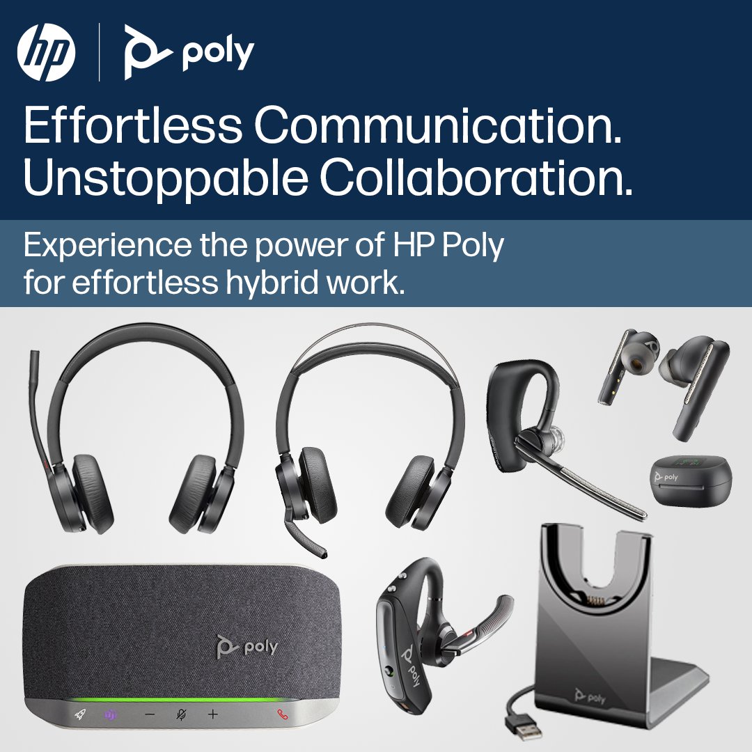 HP - Boost team communication with HP Poly. Experience crystal-clear ...