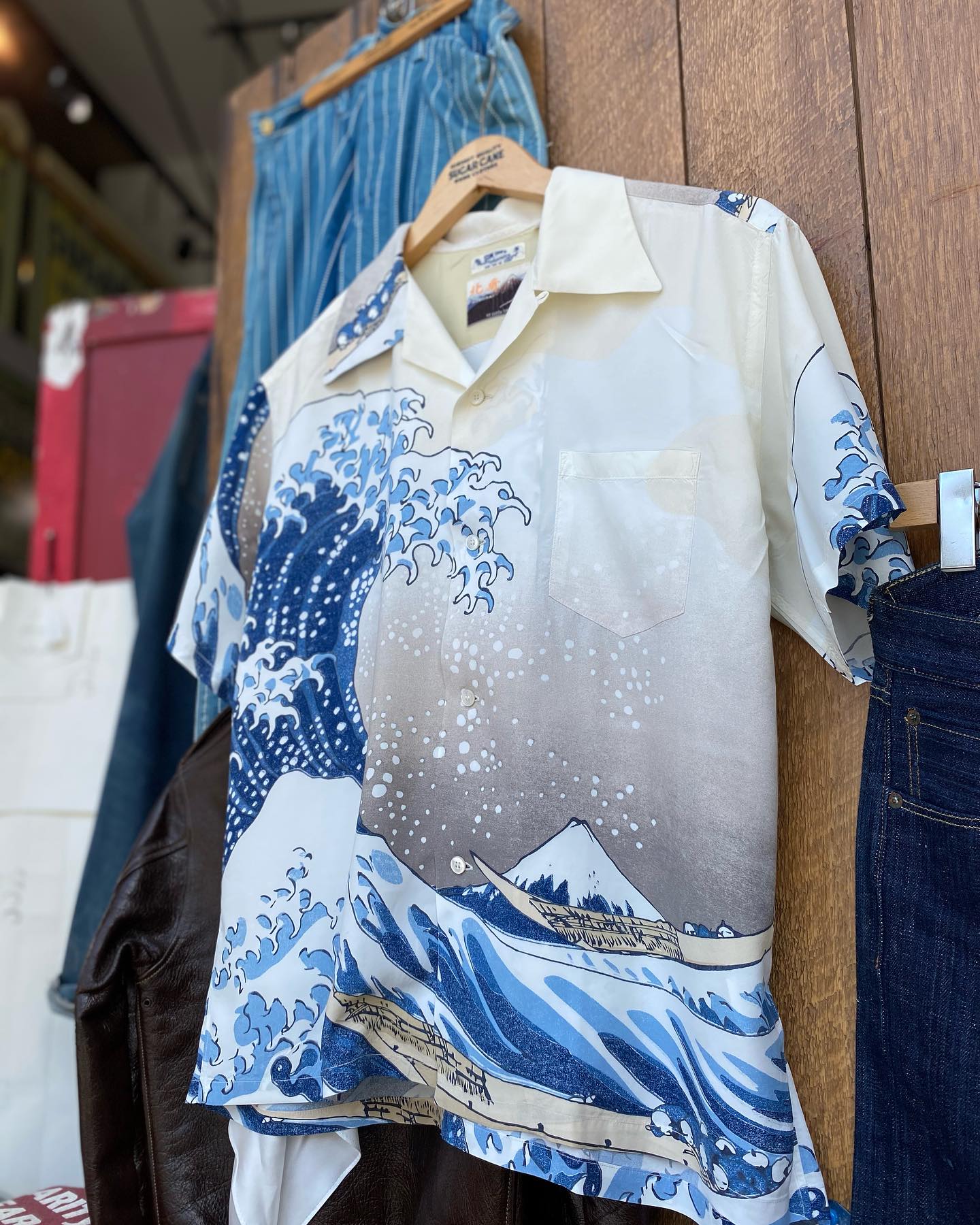 SUN SURF】 再入荷 Lot No. SS37651 SUN SURF × 葛飾北斎 SPECIAL 