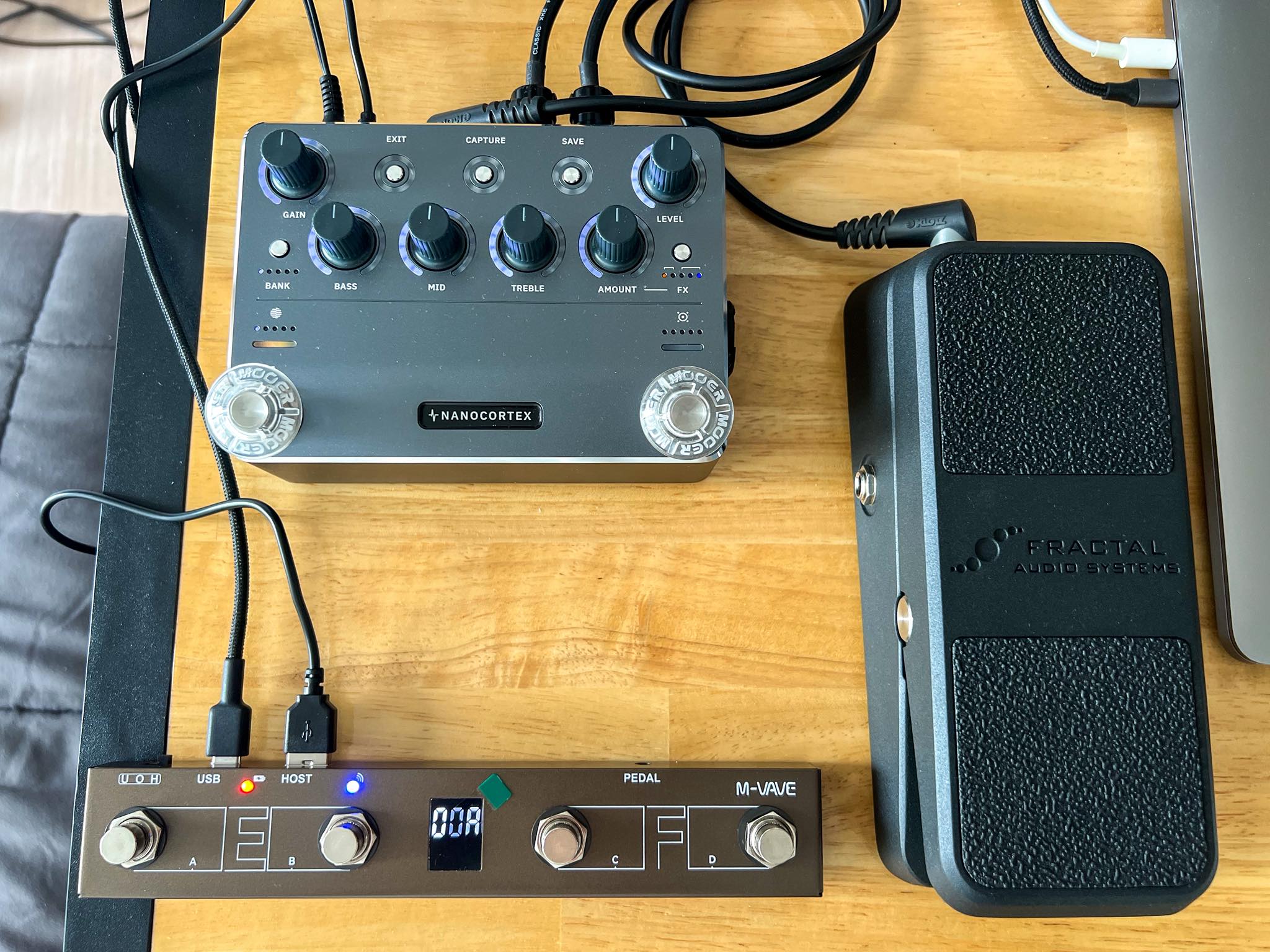 NanoCortex + M-Vave Chocolate Plus + Expression Pedal ใช้งานร่วม