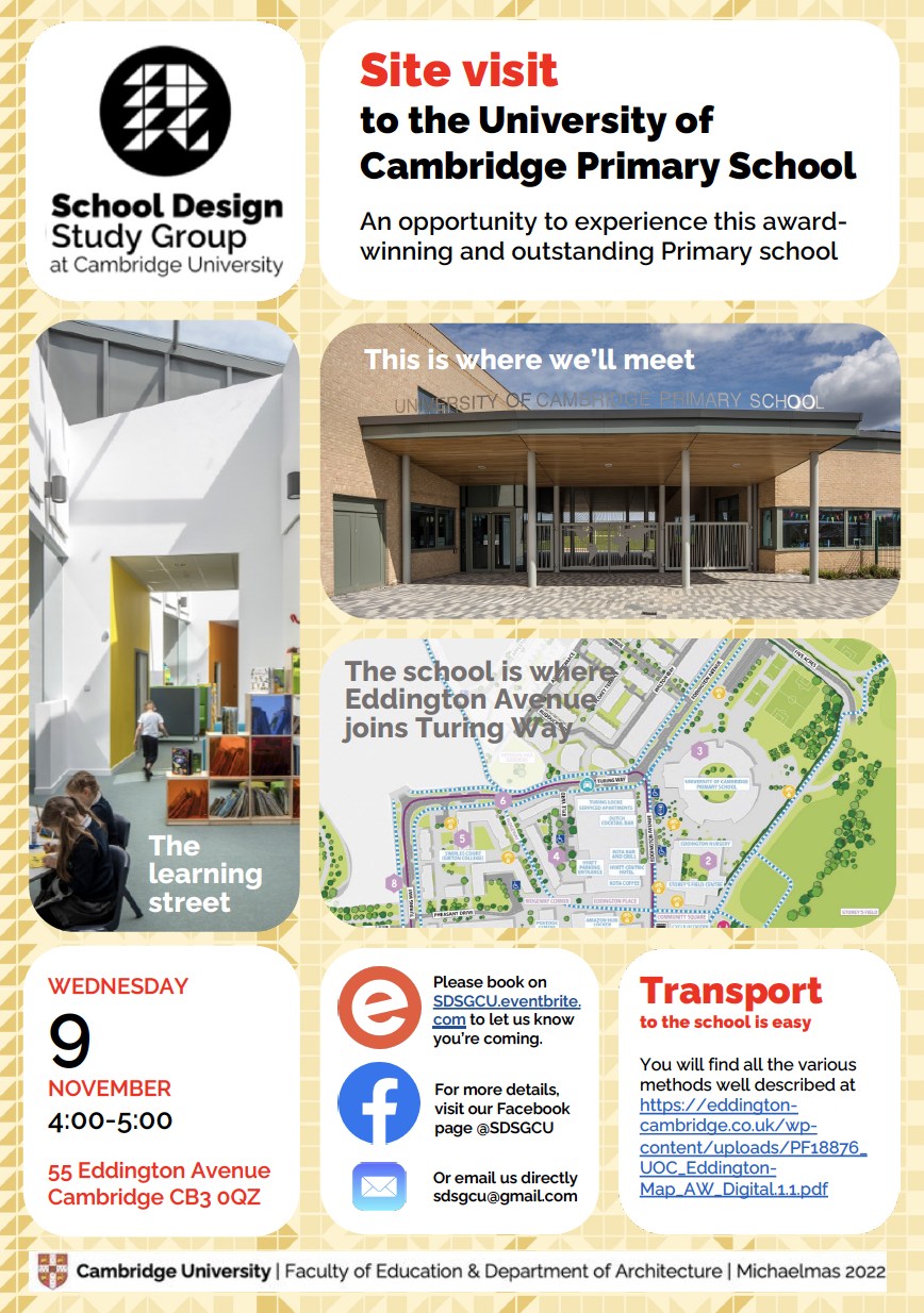Our... - School Design Study Group at Cambridge University | Facebook