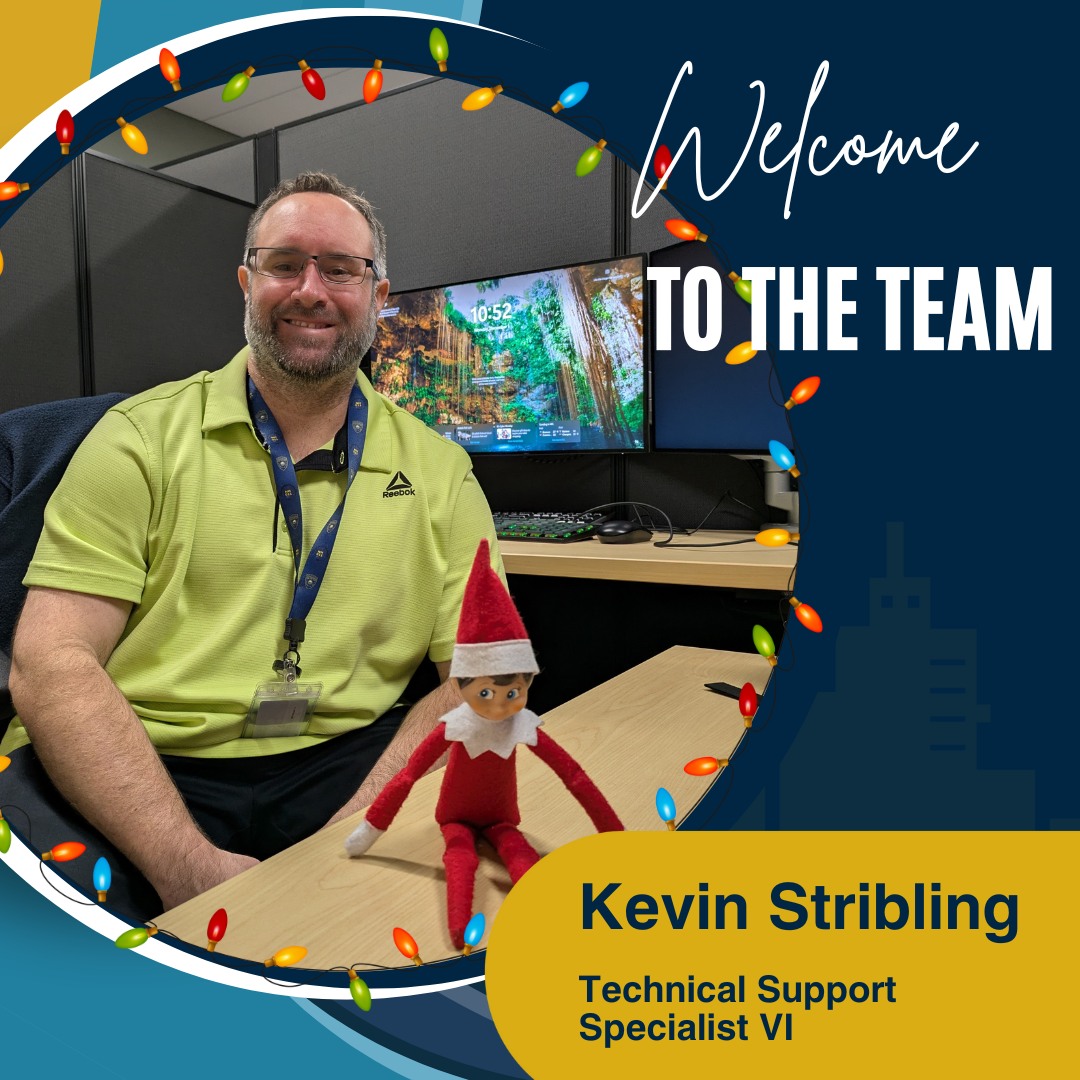 New - We are excited to welcome Kevin Stribling to our IT team! Dash ...