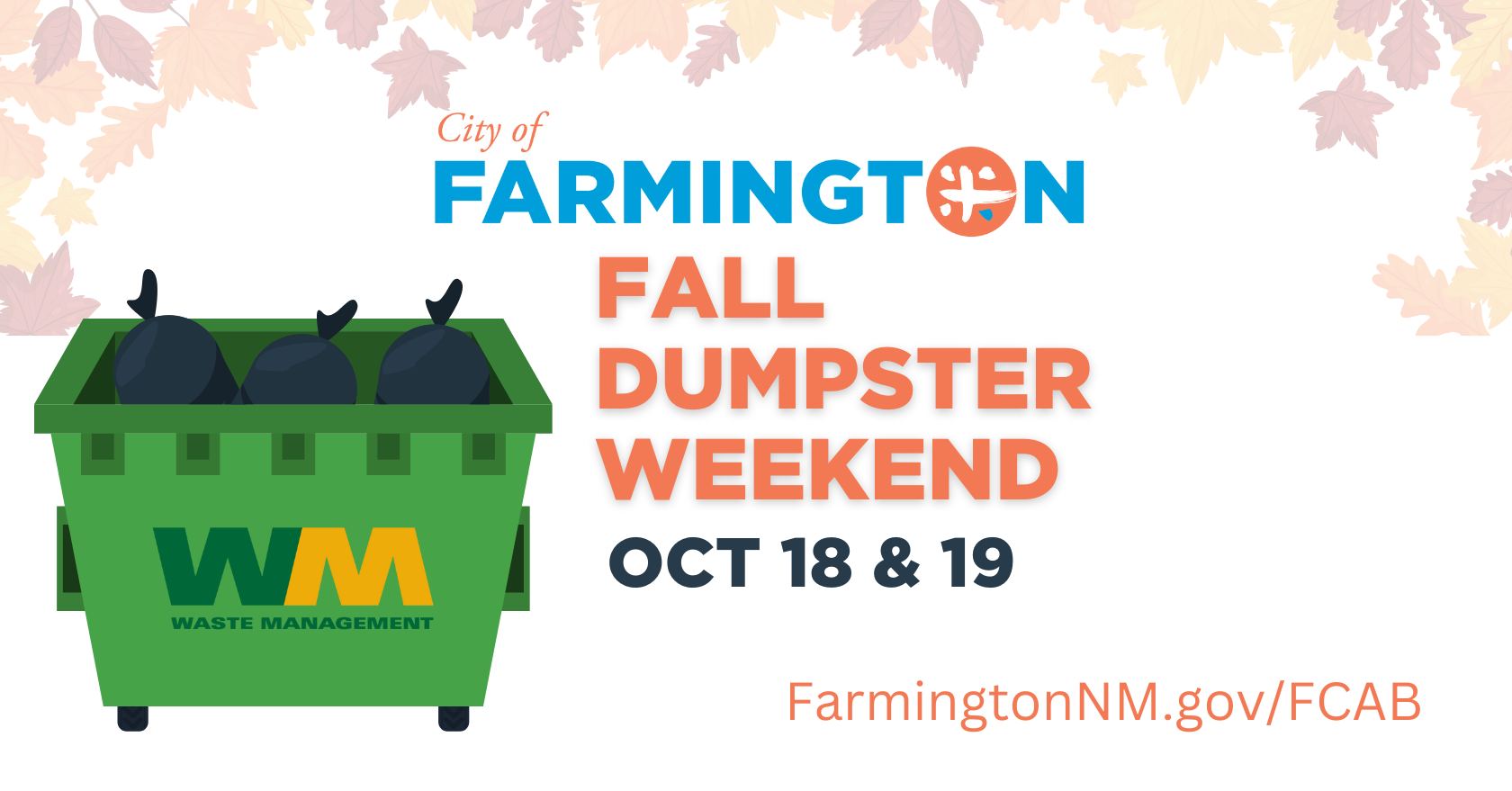 Fall Dumpster Weekend