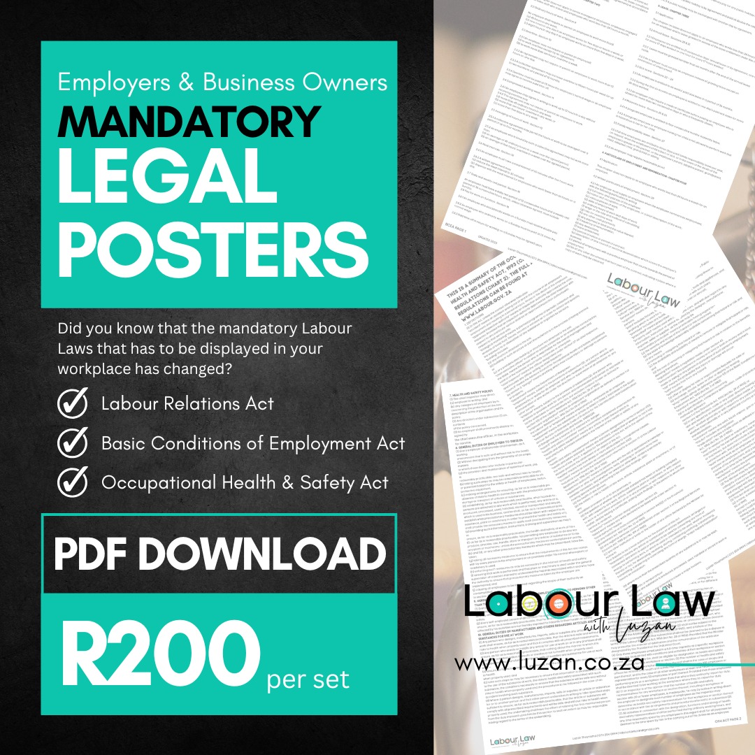 Labour - Attention South African Employers! 🚨 Do you need to update ...