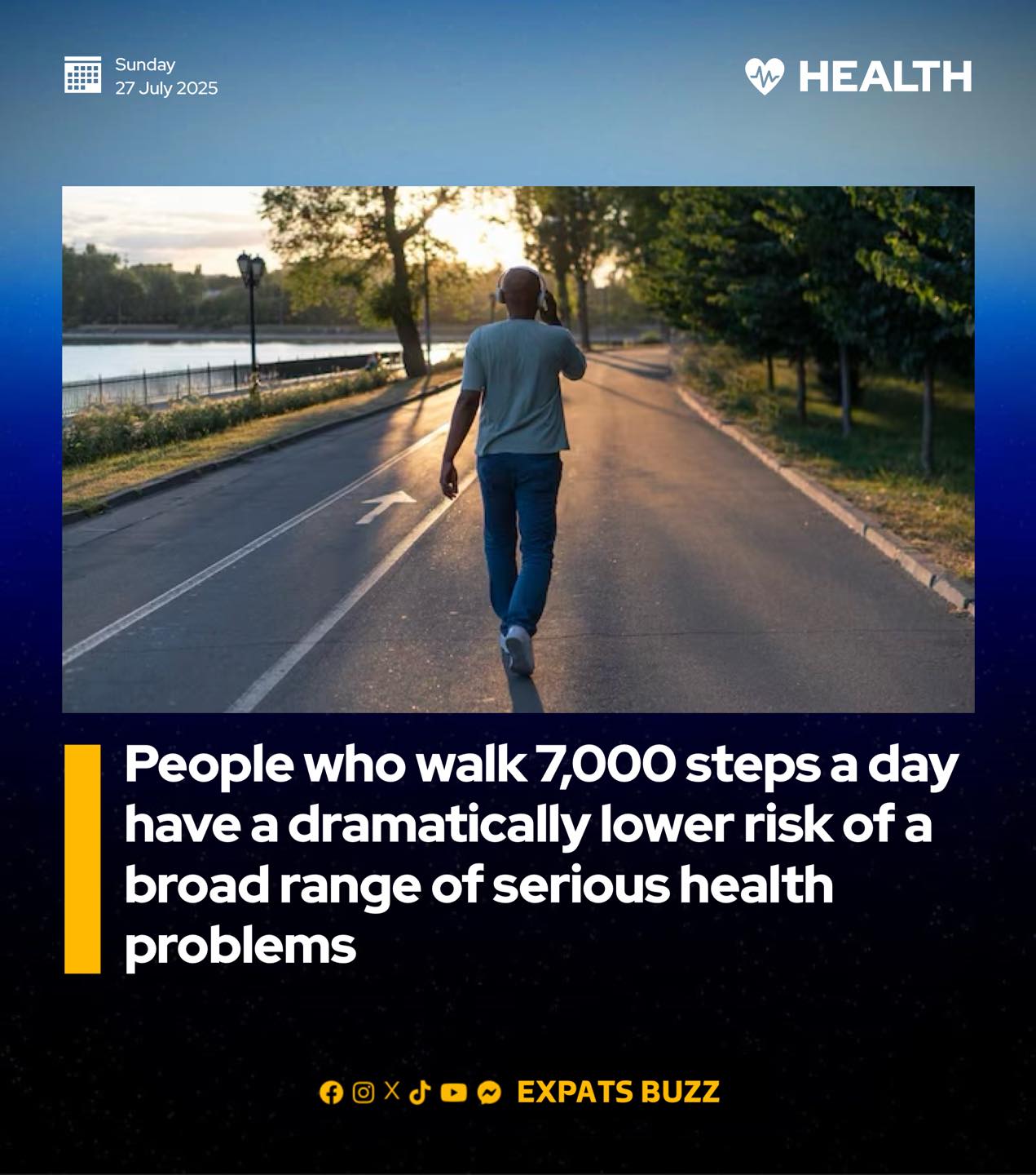 Expats Buzz - No more excuses, walking starts tomorrow!... | Facebook