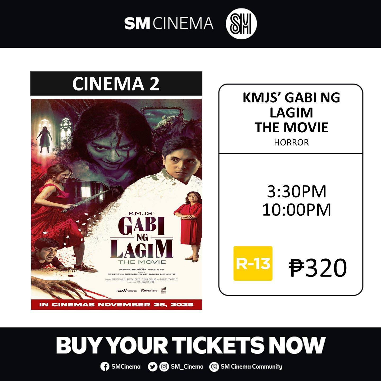 SM Cinema Valenzuela - Now Showing Synopsis Joma Labayen (Jericho ...