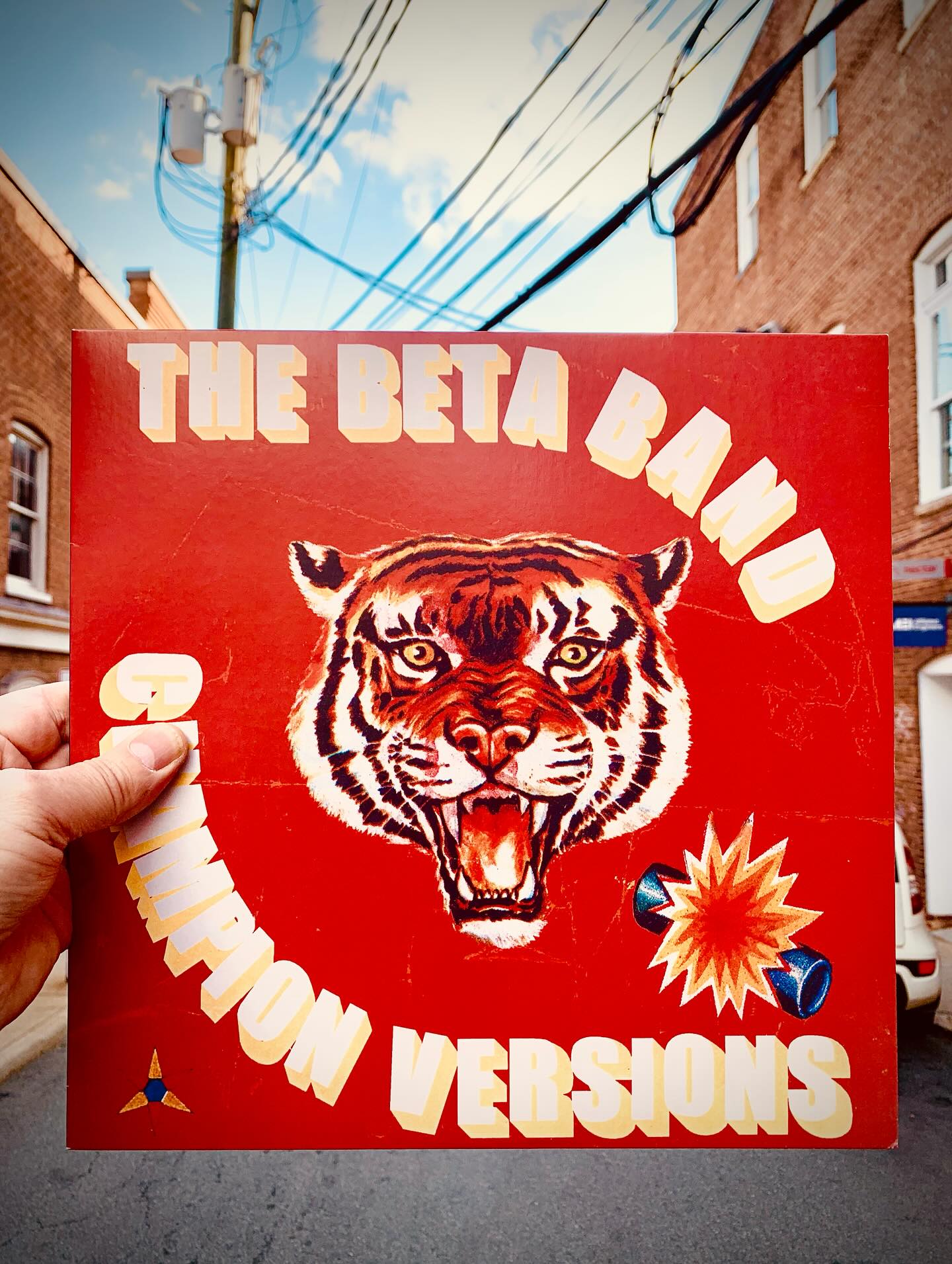 The Beta Band's 1999 album cover is a recycled image