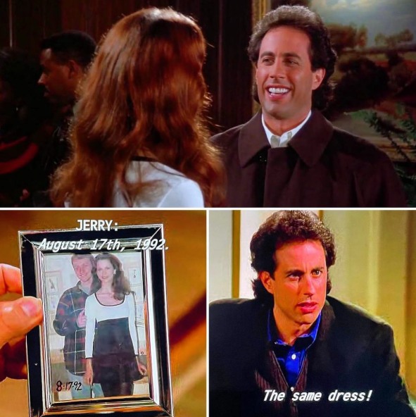 So why did she wear the same dress every time???