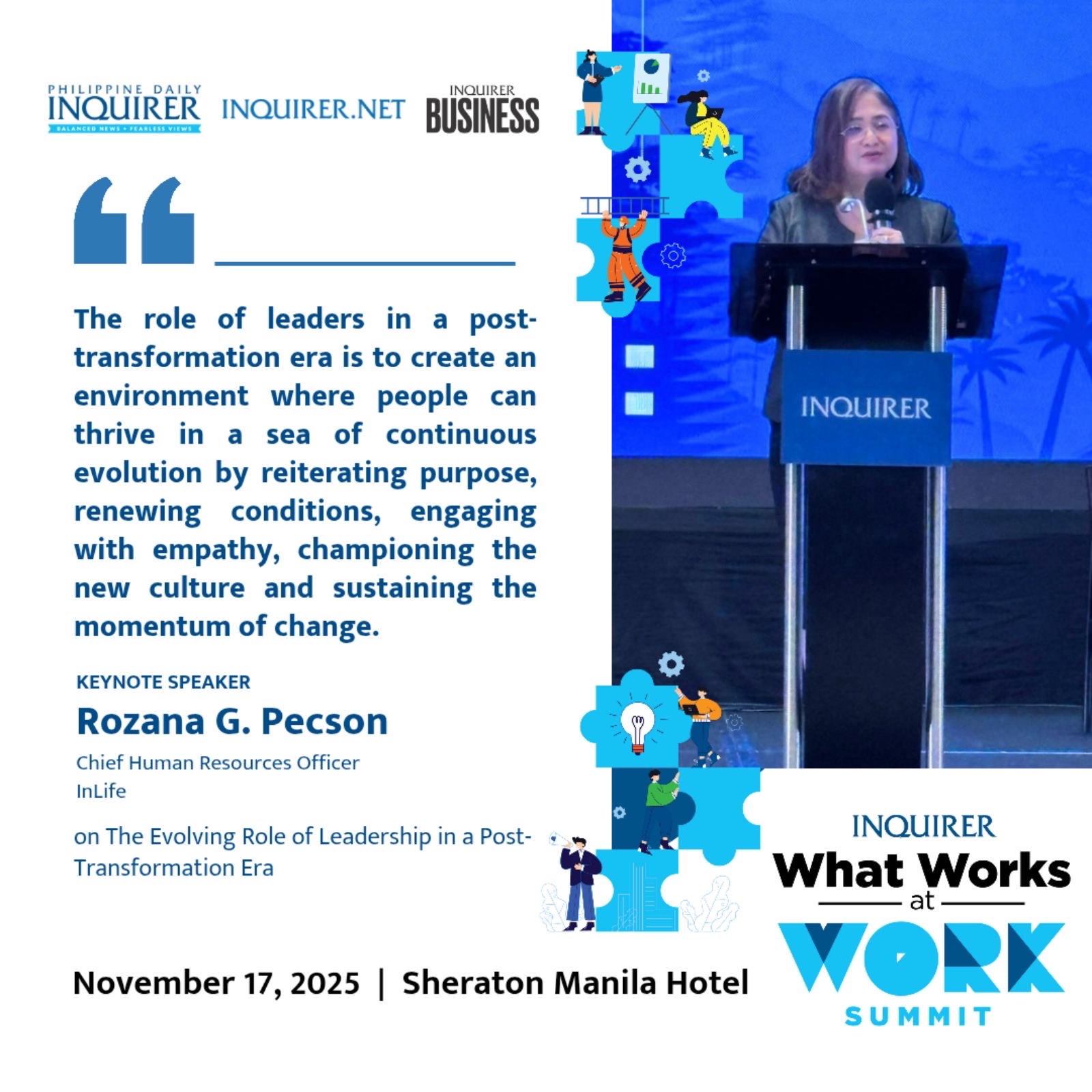 INQUIRER.net - “The role of leaders in a... | Facebook