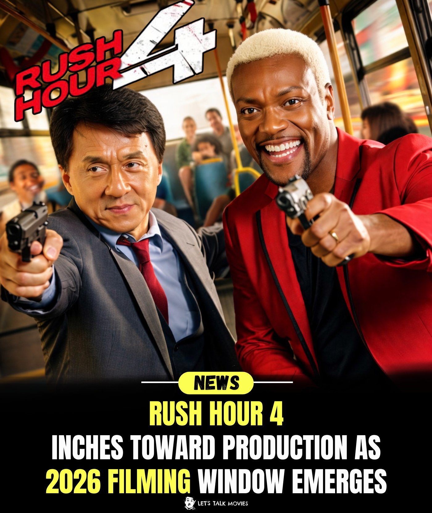 🚨 Rush Hour 4 is finally happening! 🚨... - Let's Talk Movies | Facebook