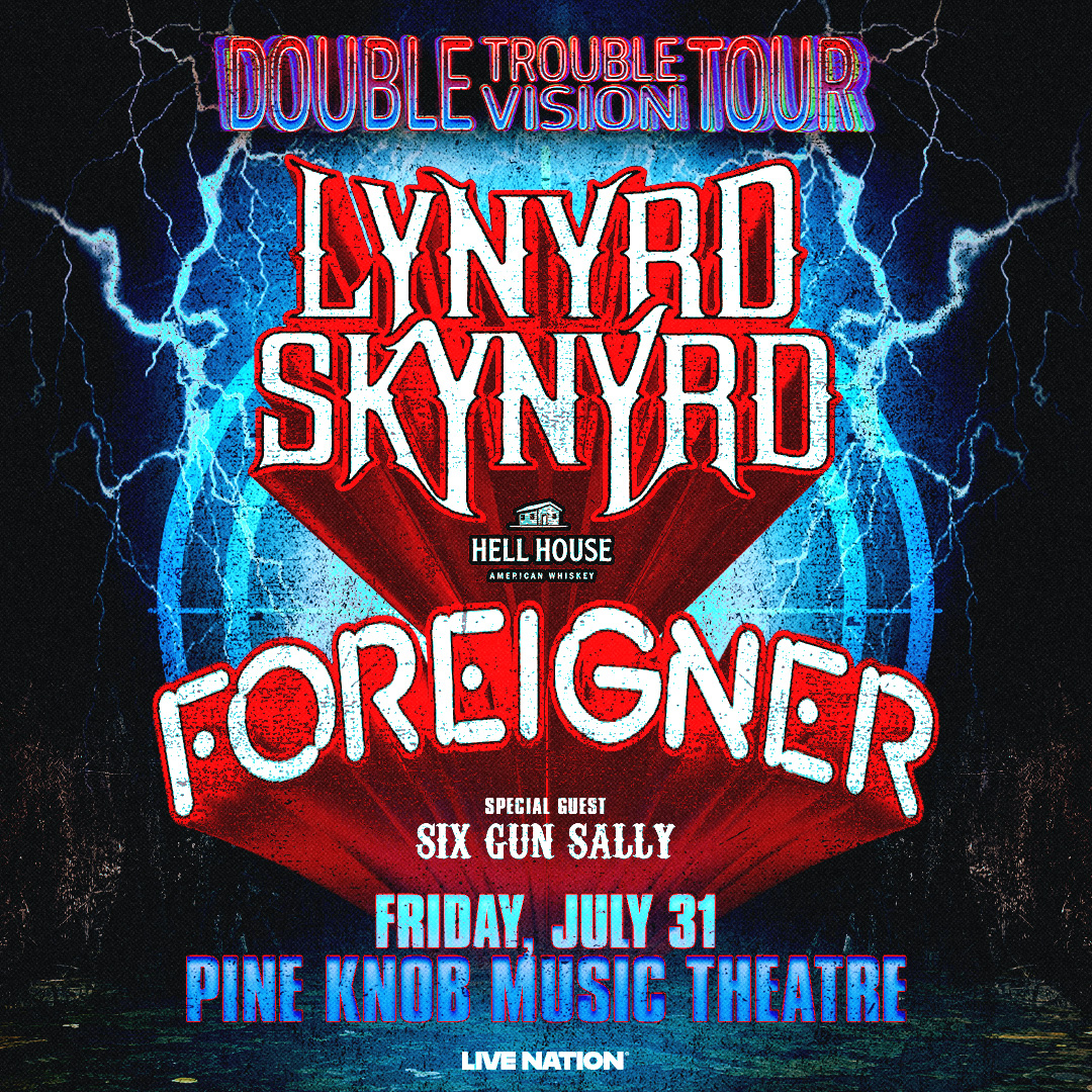 DOUBLE TROUBLE. DOUBLE VISION.🔥 Lynyrd Skynyrd + Foreigner are