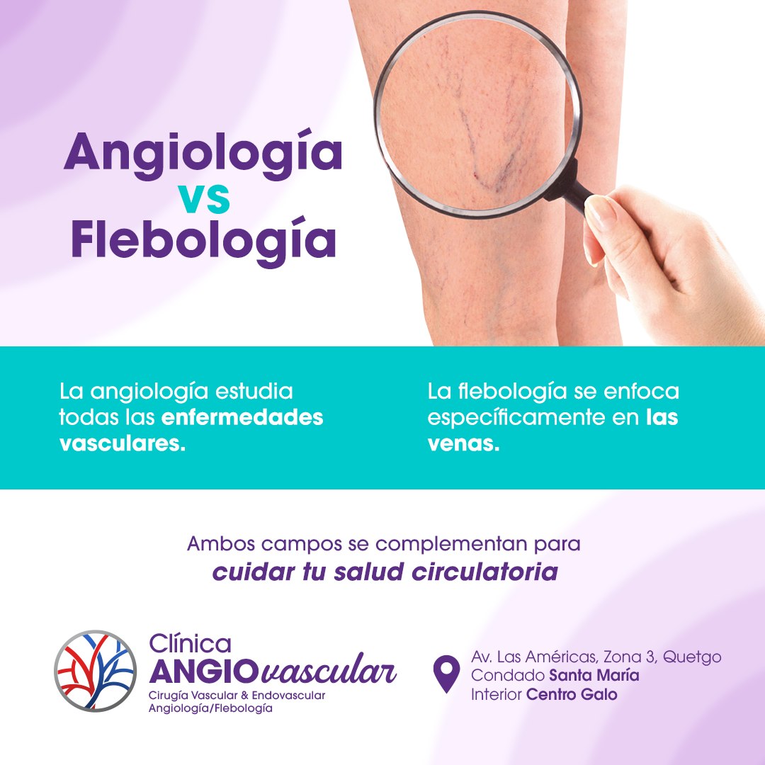 🔵 Angiología vs Flebología: ¿Cuál es la diferencia y por qué son ...