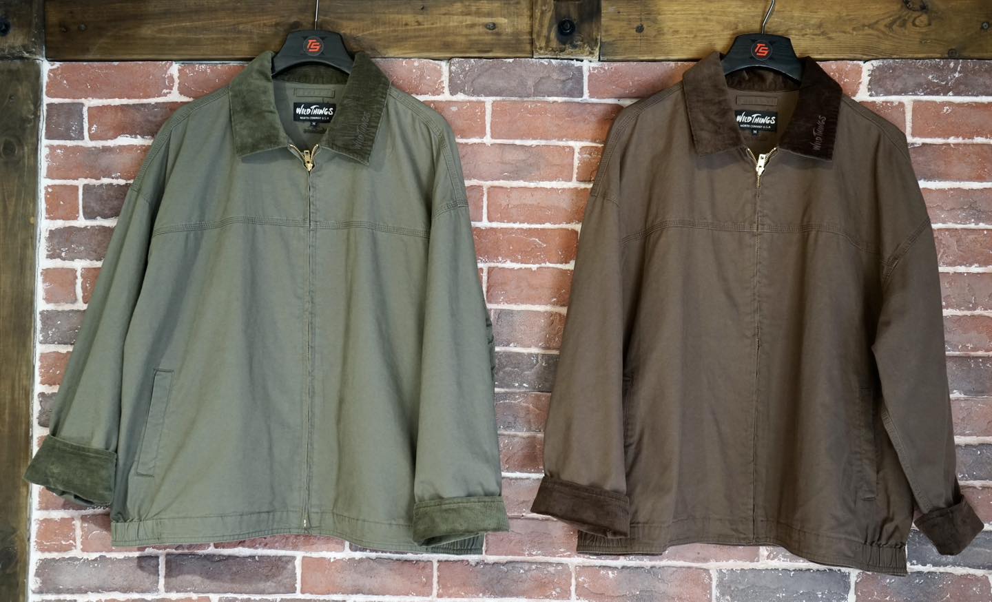 新品到店！ WildThings Rural Duck Jacket Col : Bean / Brown Size 