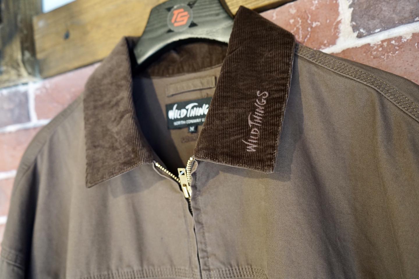 新品到店！ WildThings Rural Duck Jacket Col : Bean / Brown Size 