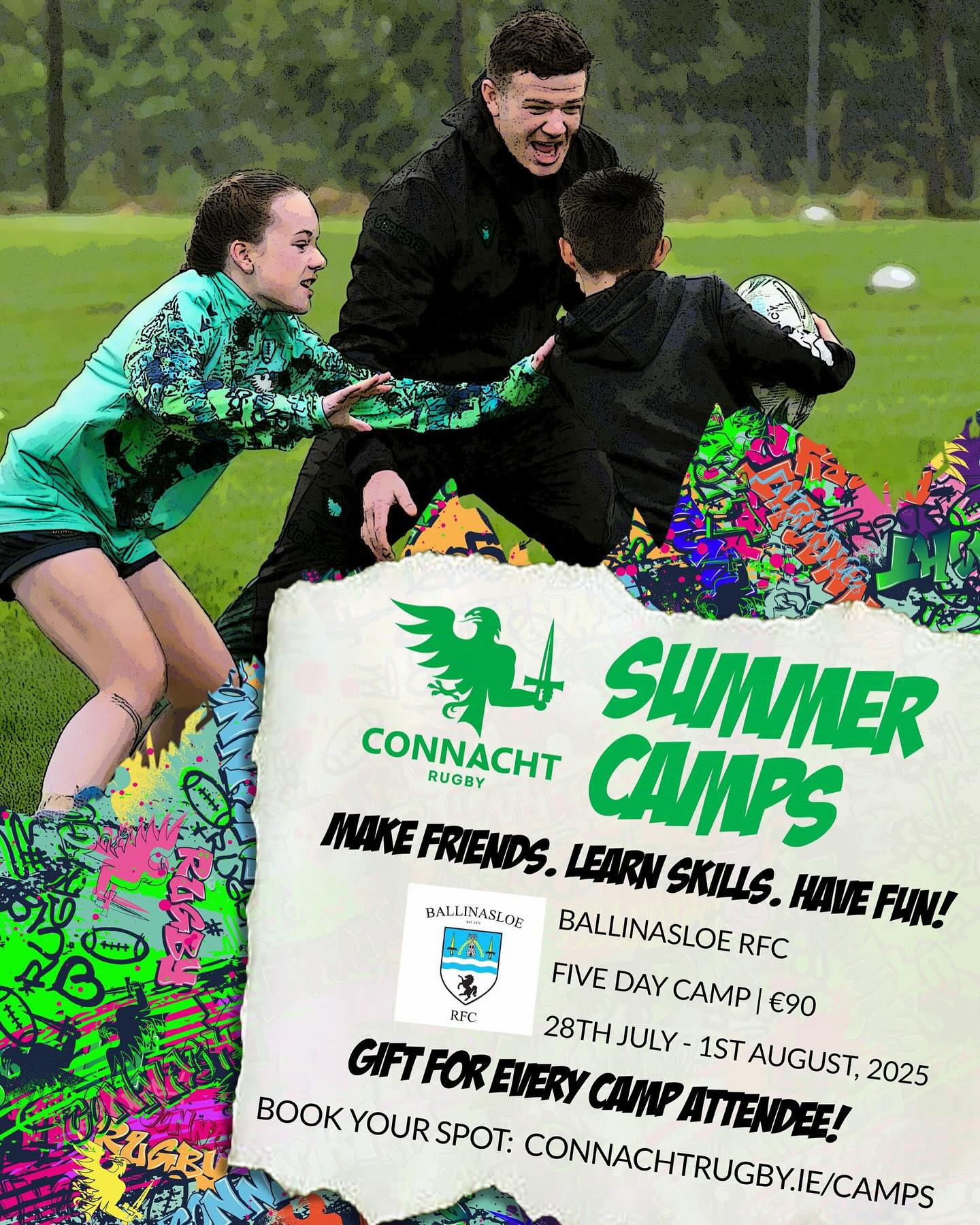 Ballinasloe - 🎉 Connacht Rugby Summer Camp – Booking Now Open! 🏉 Get ...