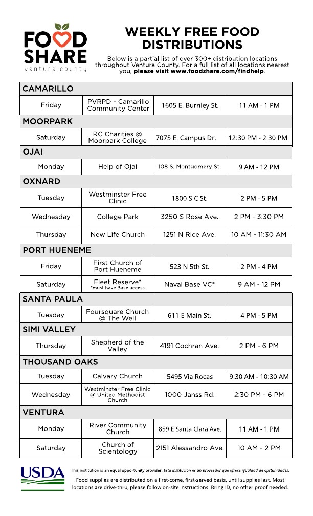 Food - Food Share is responding🧡. As Ventura County’s regional food ...