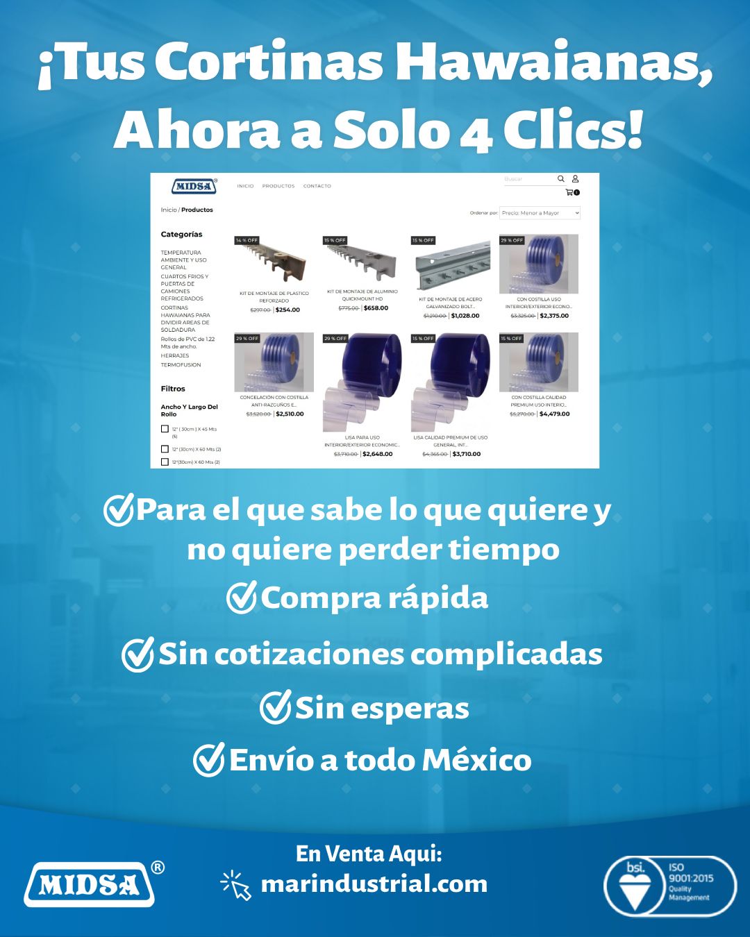 MIDSA ®. Mar Industrial Distribuidora SA de CV | Monterrey