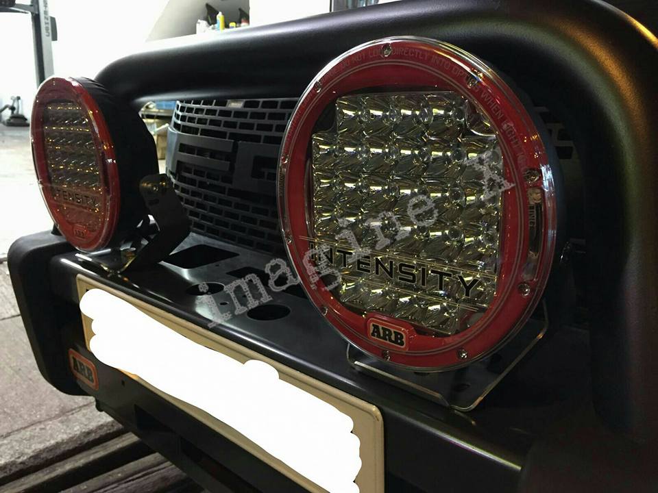 Ford - Ranger - ARB intensity 9.5吋 LED射燈 IP68 防水規格 8500流明 - Overlnd LED ...