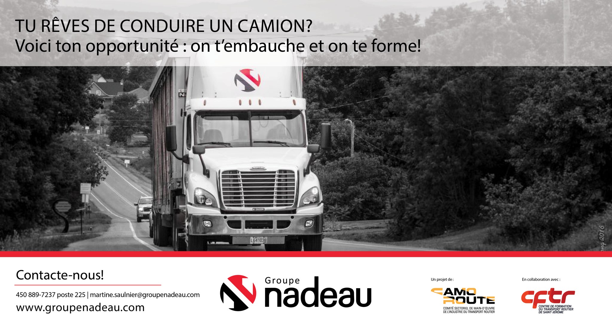 Groupe - 🔊 Que dirais-tu de faire ton DEP en transport tout en étant ...