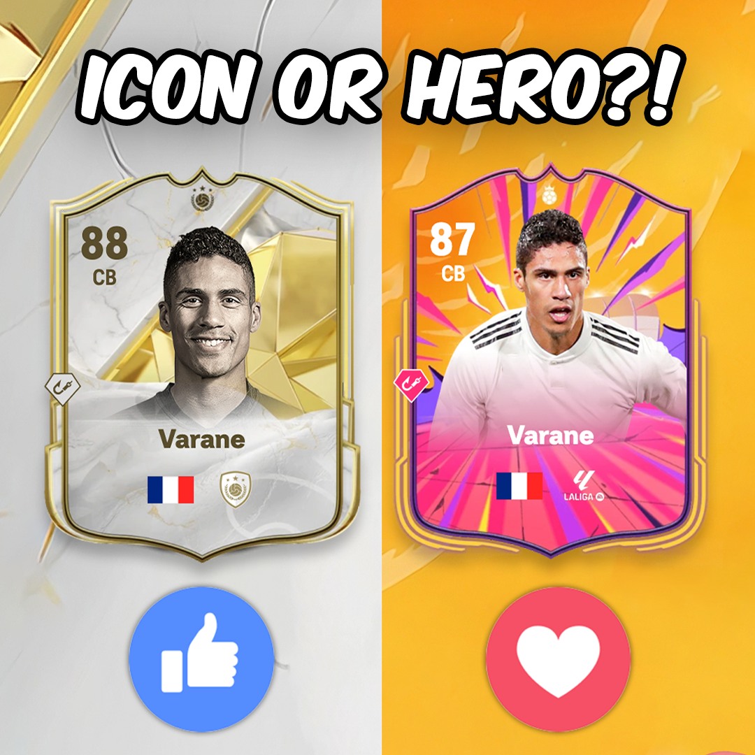 Bateson87 - VARANE! ICON or HERO?! #EAFC #FC25 #bateson87... | Facebook