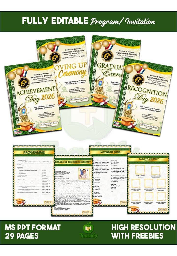 Grade 4-Matatag | 🎓 Graduation Essential Package | Facebook