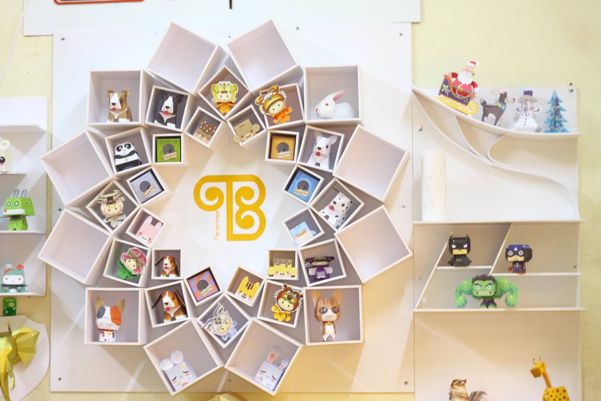Papercraft BT'Shop - https://creativepark.canon/en/contents/CNT-0021027 ...