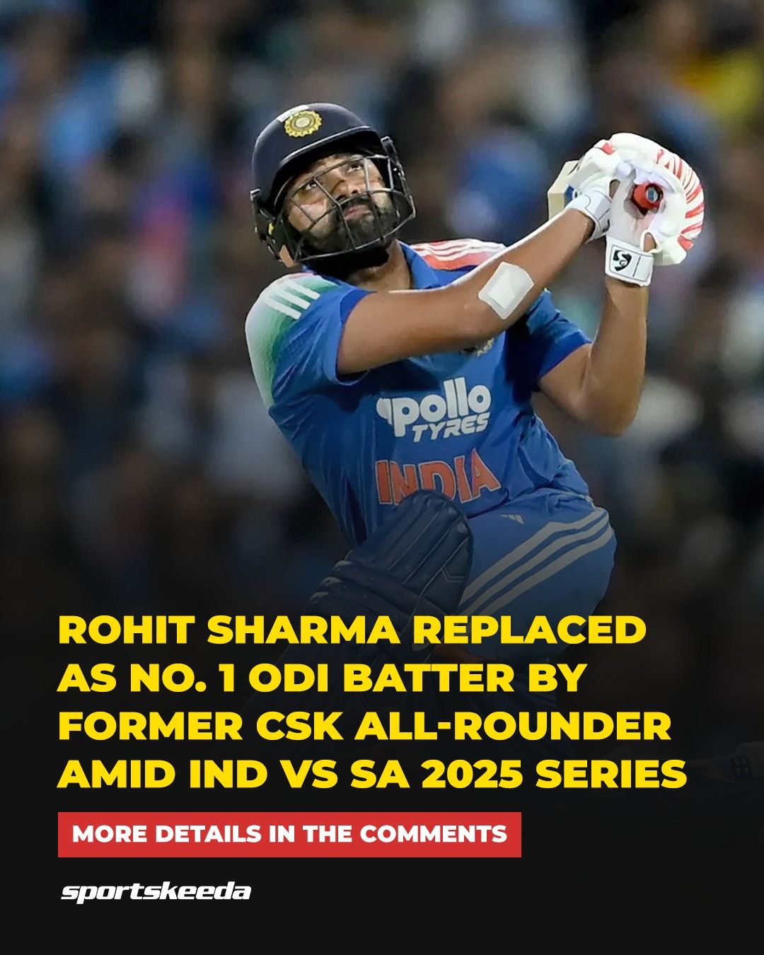 Rohit Sharma is no longer the number... - Sportskeeda Cricket | Facebook