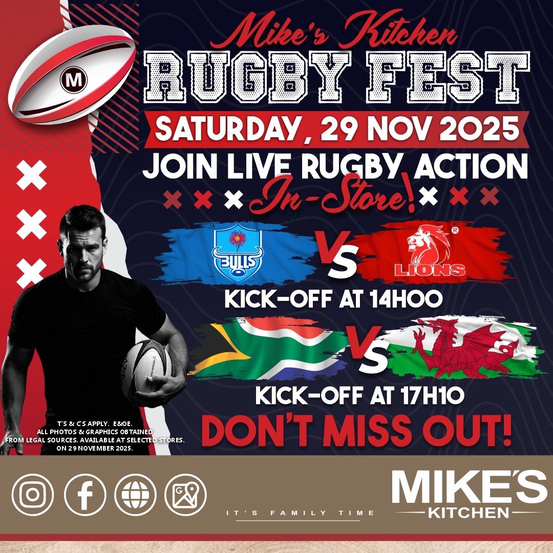 Mike's Kitchen - 🏉 Catch the RUGBY FEST at Mike's Kitchen... | Facebook