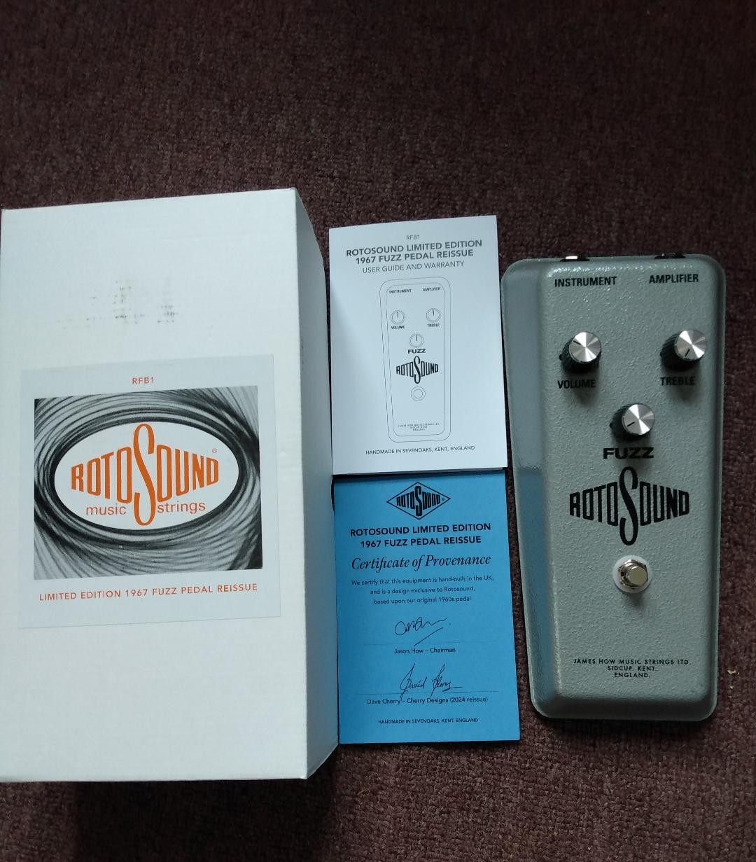 Rotosound Fuzz Reissue - Good or Bad?