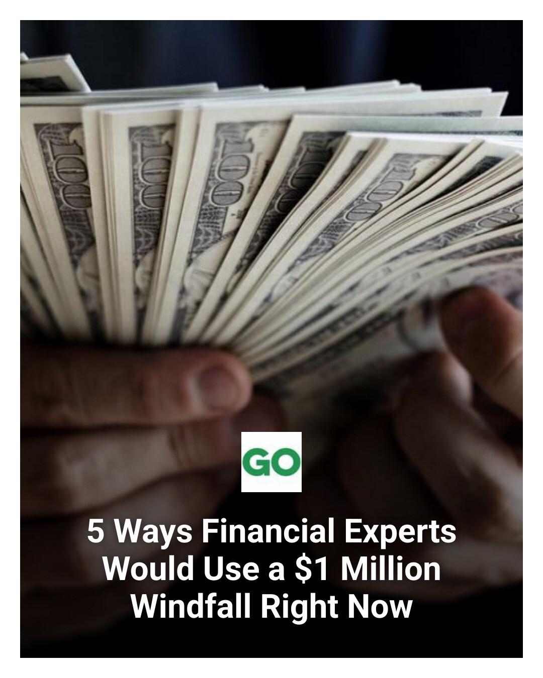 GOBankingRates - A $1M windfall feels life-changing —... | Facebook