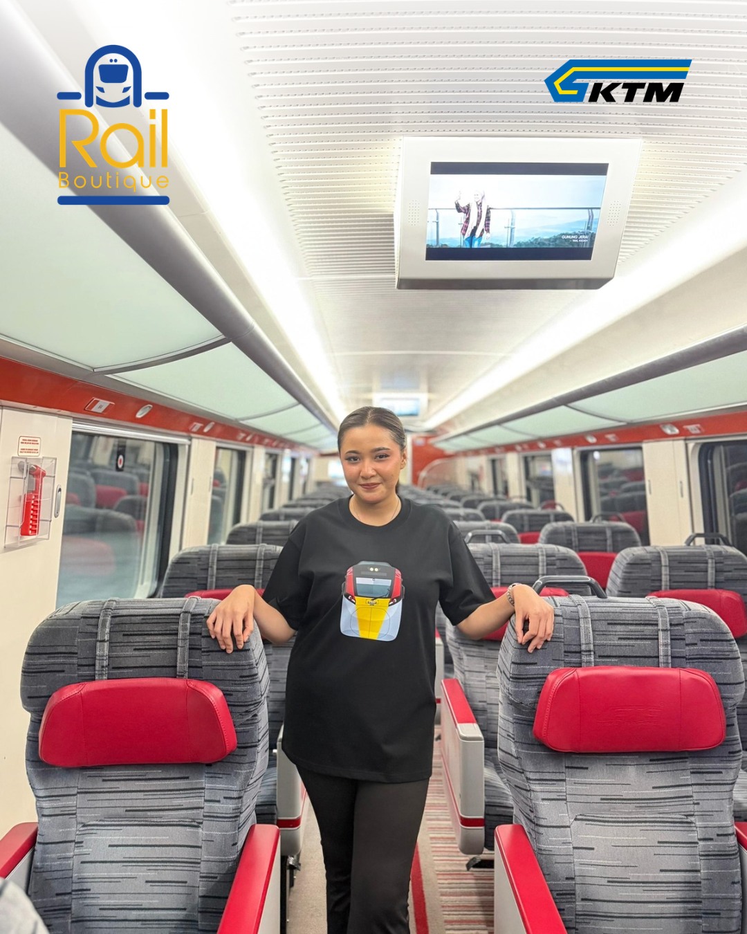KTM Berhad - T-shirt istimewa ETS 3. Rail Boutique KTMB... | Facebook