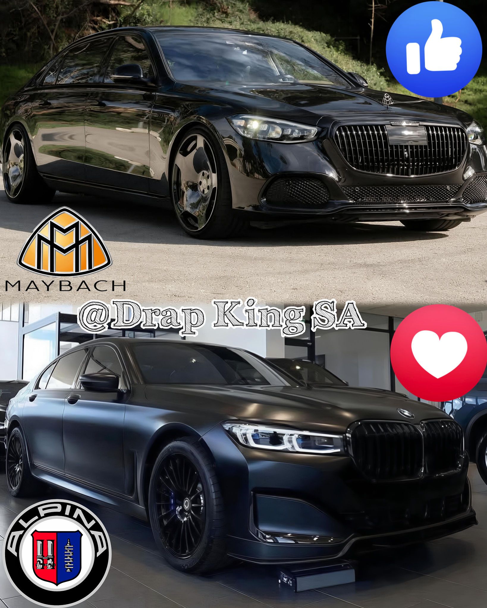 Mercedes-Maybach S-Class vs BMW Alpina B7 comparison