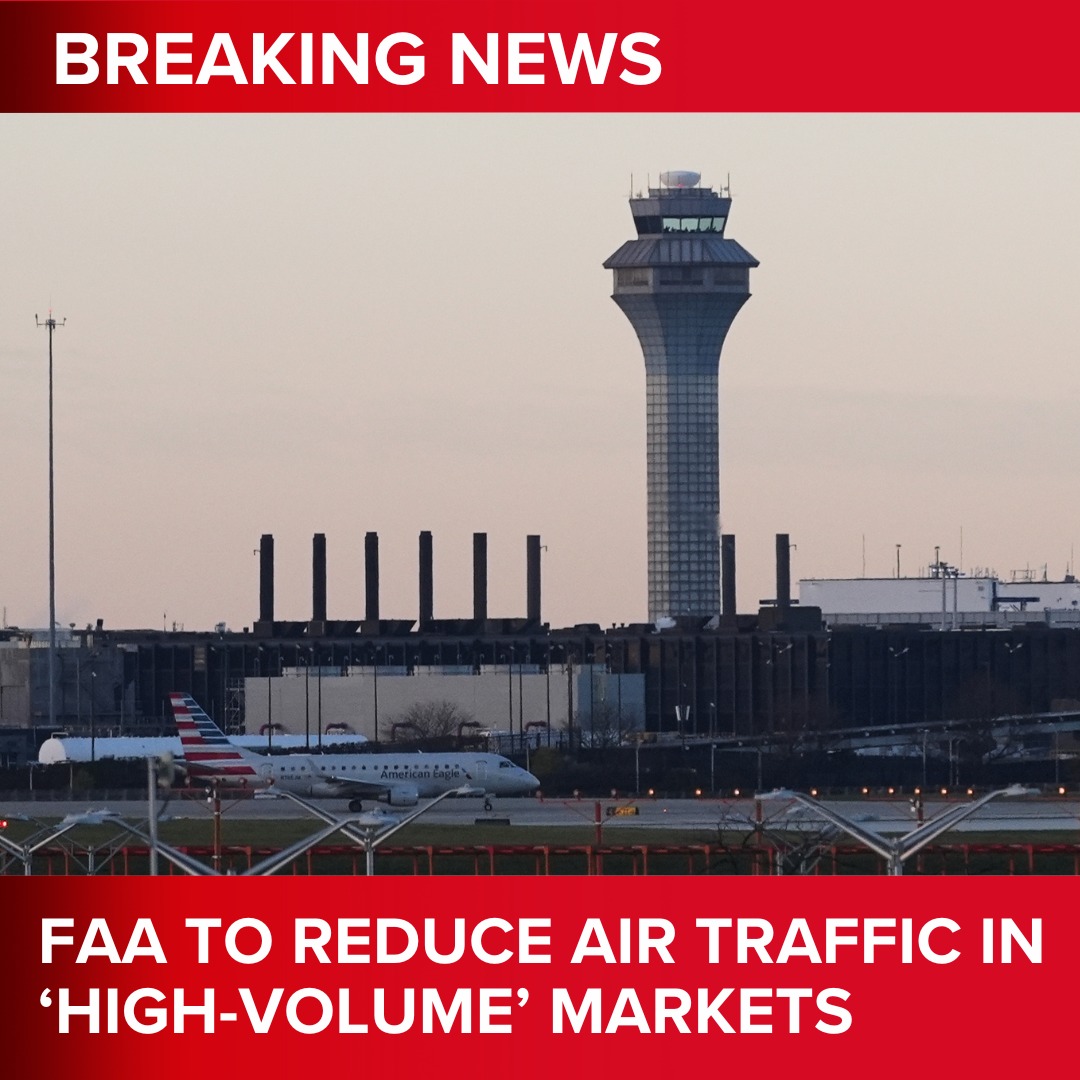 THV11 - The FAA says it will reduce air traffic by 10%... | Facebook