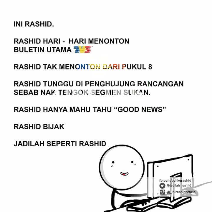 Buletin TV3 - SIAPA RASHID? Siapa rashid yang menjadi... | Facebook