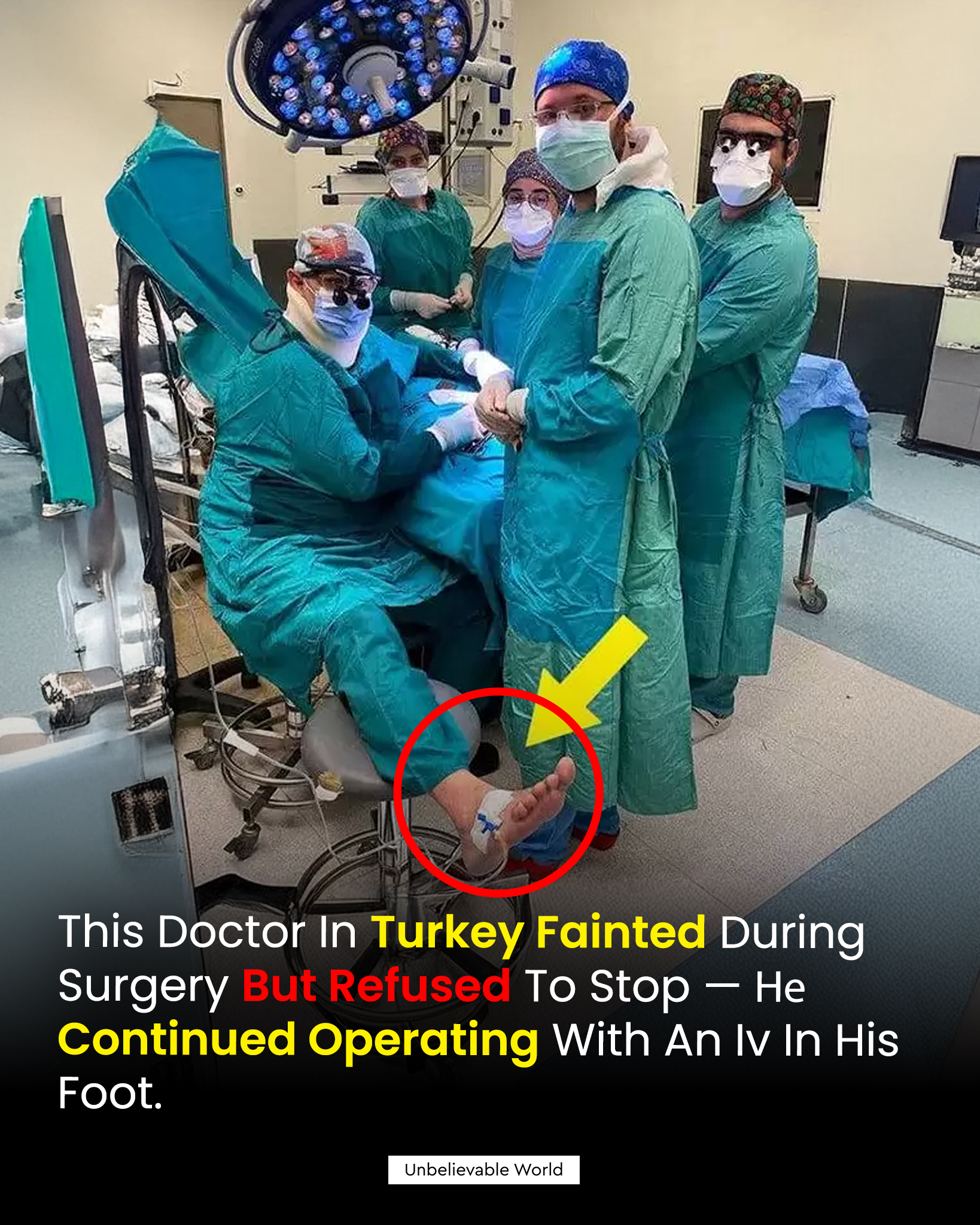 Unbelievable - The Doctor Who Refused to Stop 🇹🇷💪 During a marathon ...