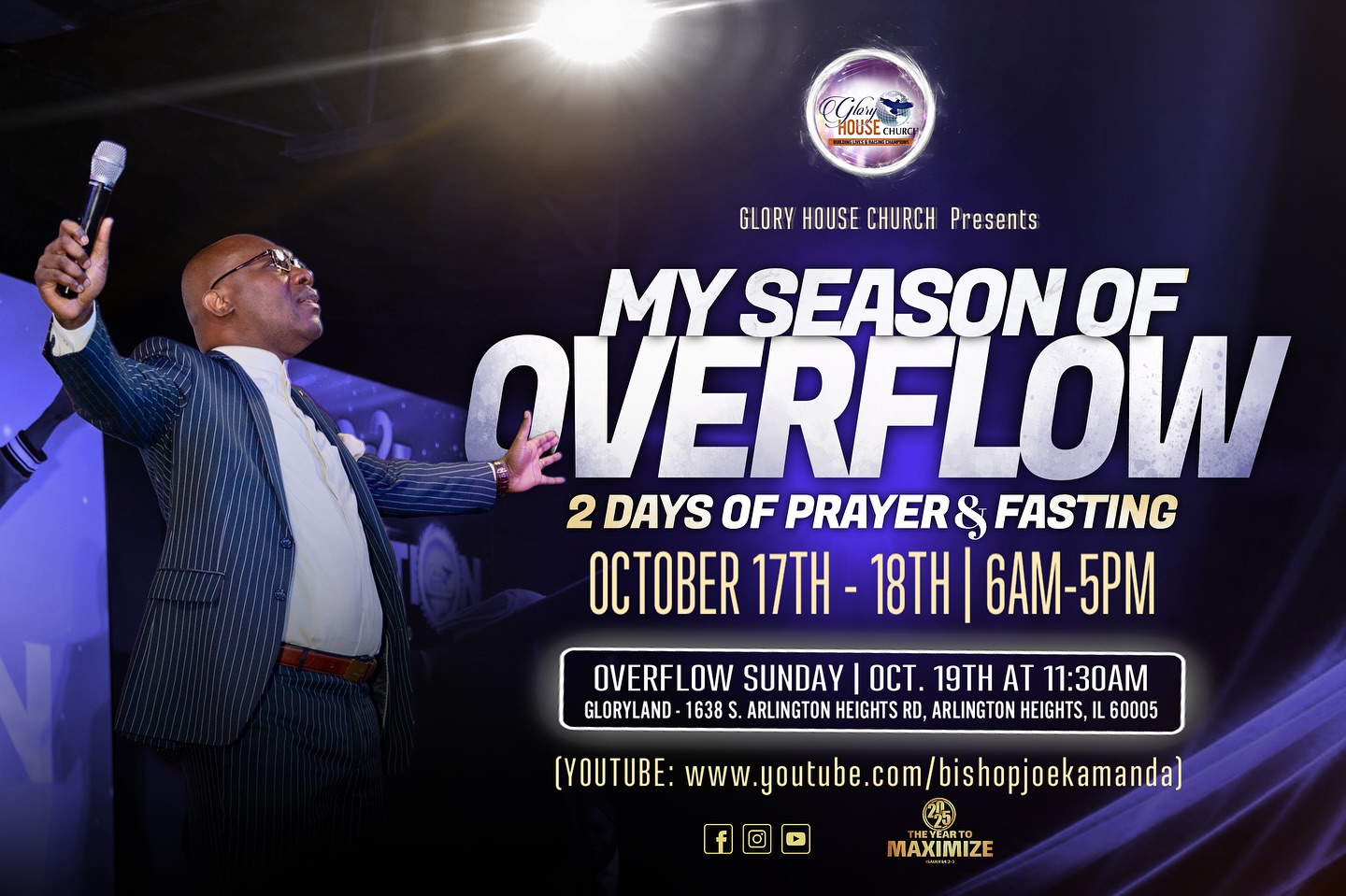 MY SEASON OF OVERFLOW, our 2 days of... - Glory House Church | Facebook