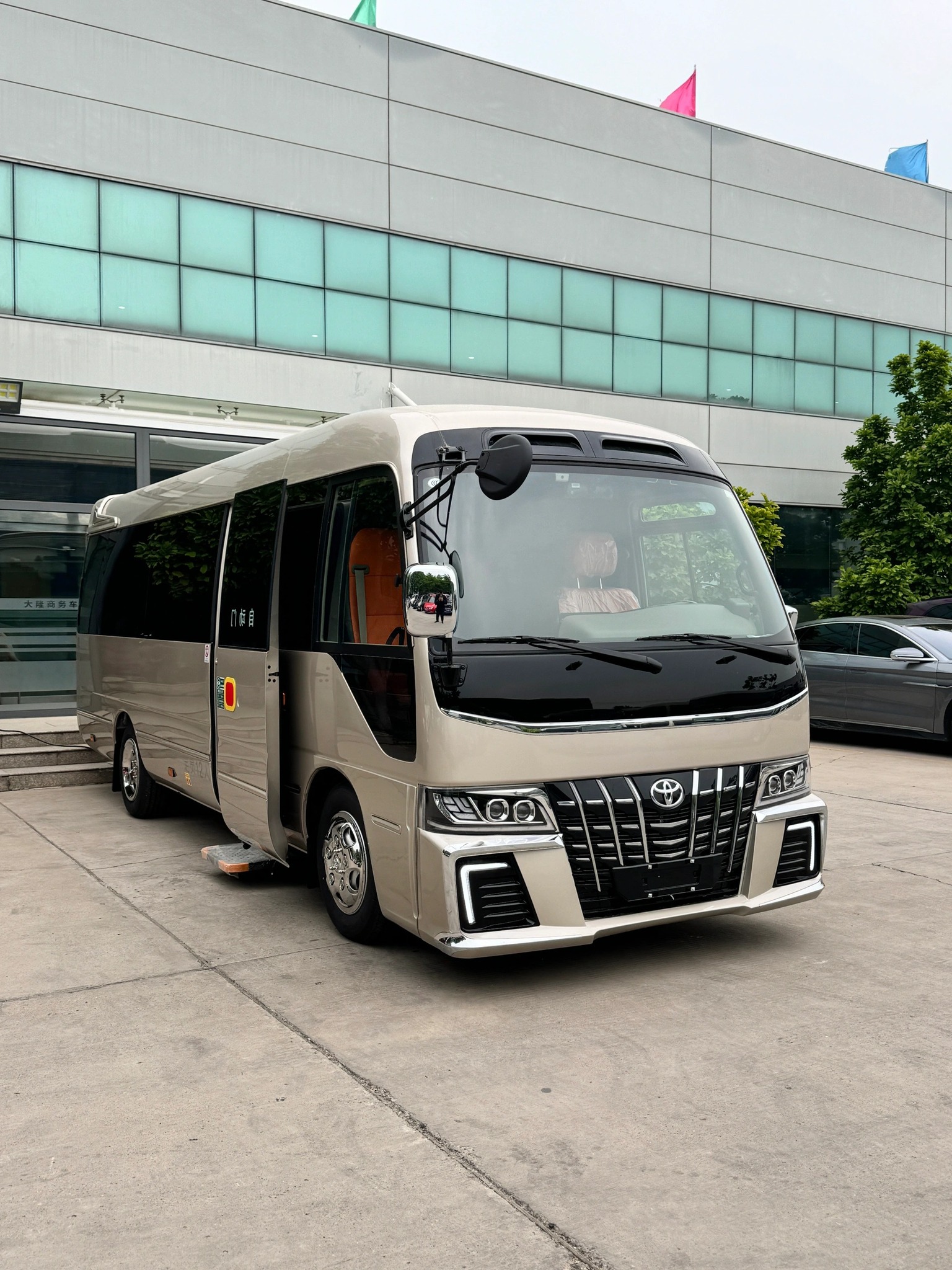 Auto - Custom Toyota Coaster B50 luxury minibus featuring beautiful ...