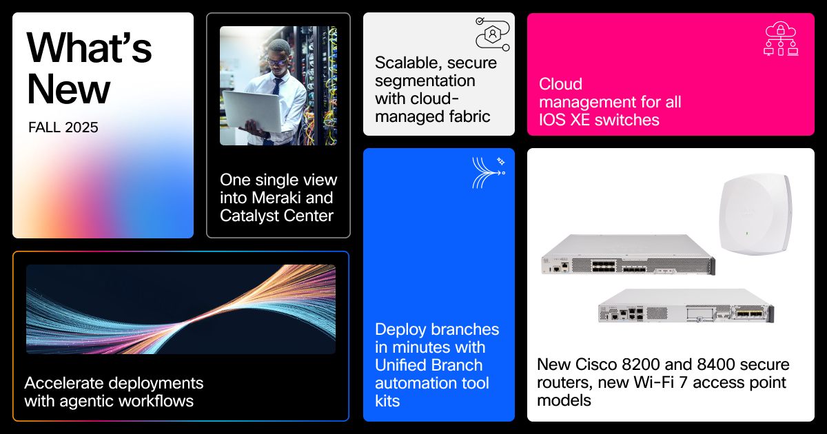 Cisco - Last month, we proudly unveiled a new wave of innovations that ...