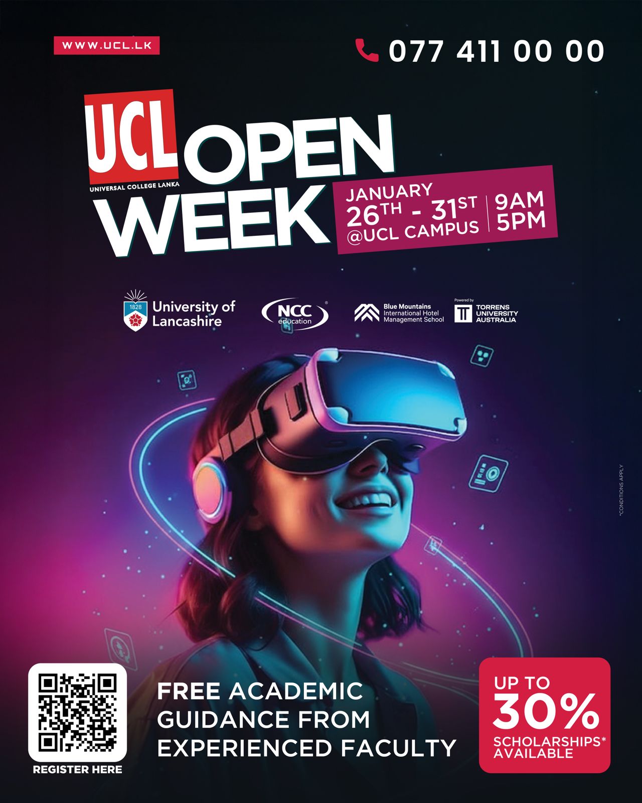 UCL SRI LANKA - 🎓 UCL Open Week 2026 📅 January 26th –... | Facebook