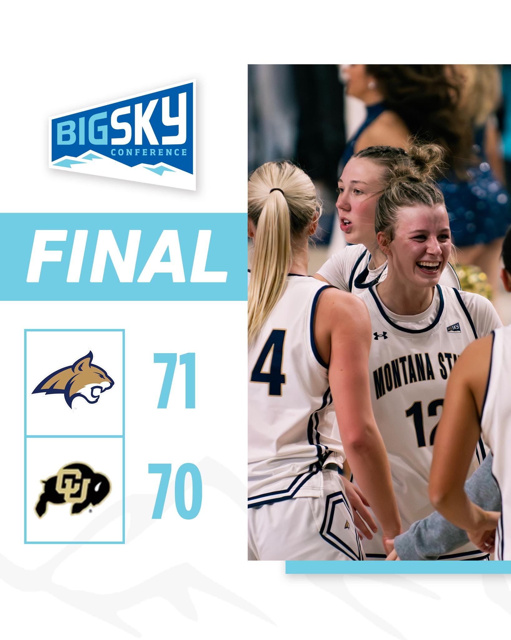 Big - Bobcats > Buffs @msubobcatswbb completes the comeback | Facebook