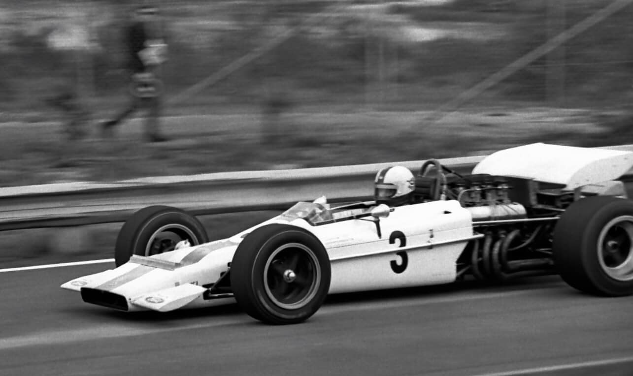 Dave Walker's Lotus 70 Ford F5000 at 1970 AGP