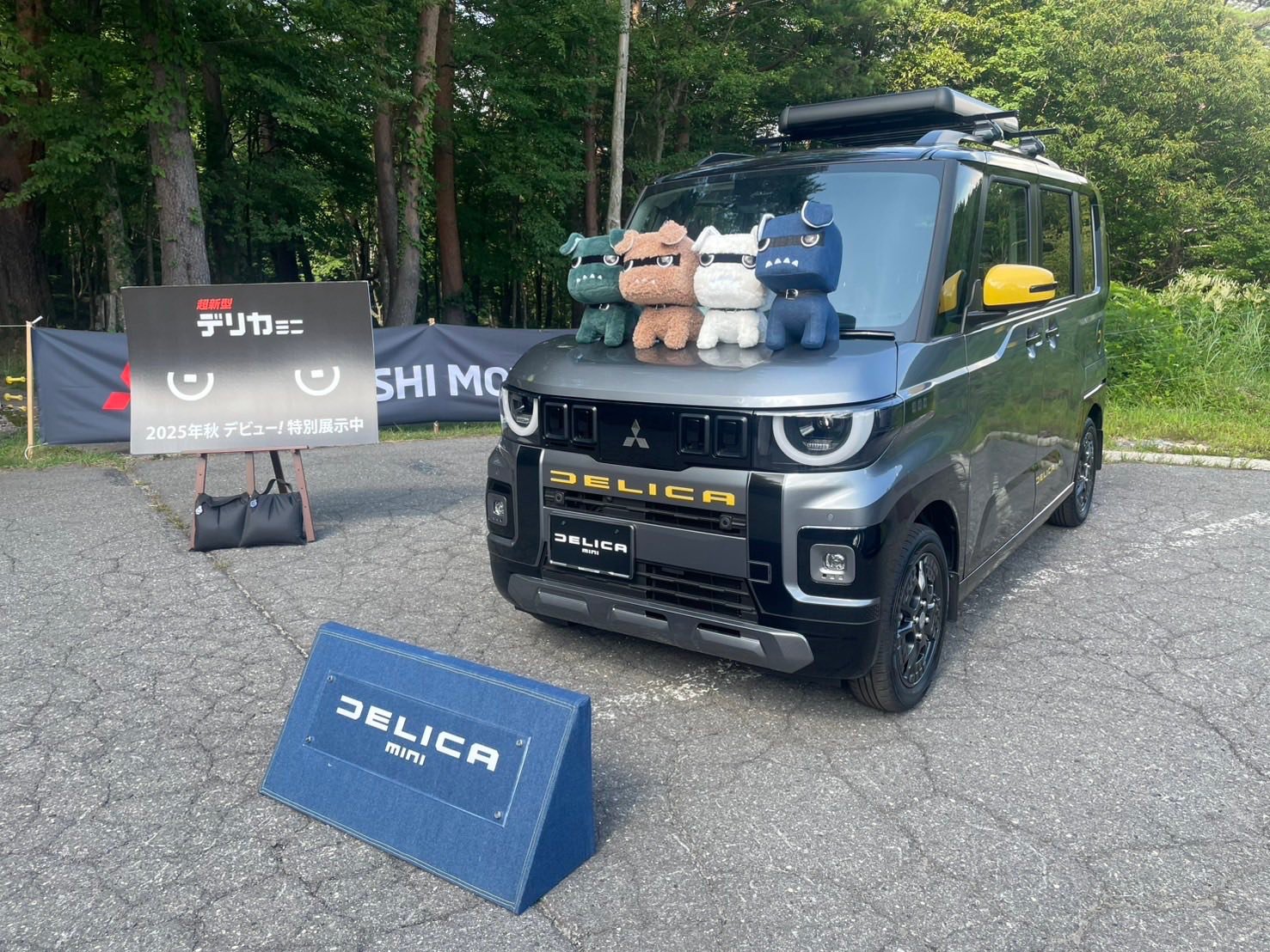 新型デリカミニ用エアロサイドバイザー開発中‼︎‼︎ コルトスピード