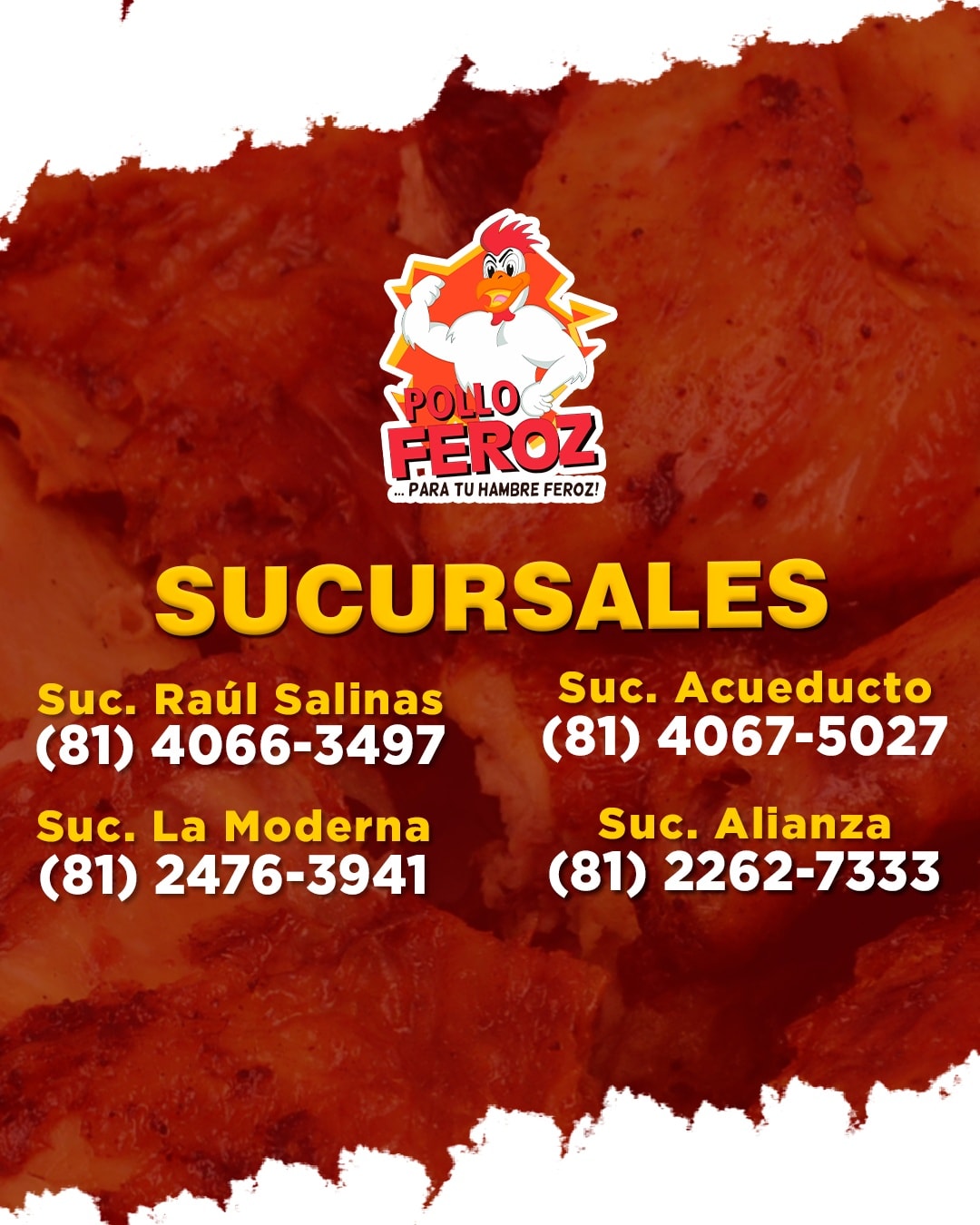 Pollo - Visítanos en cualquiera de nuestras 4 sucursales 📌y descubre ...