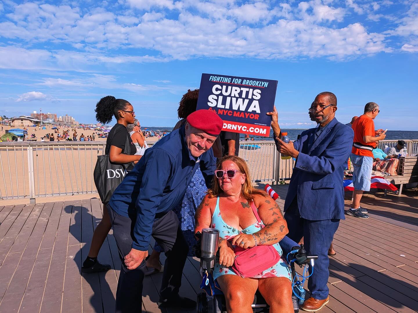 Curtis Sliwa - @teamcurtissliwa and I went to Coney Island... | Facebook