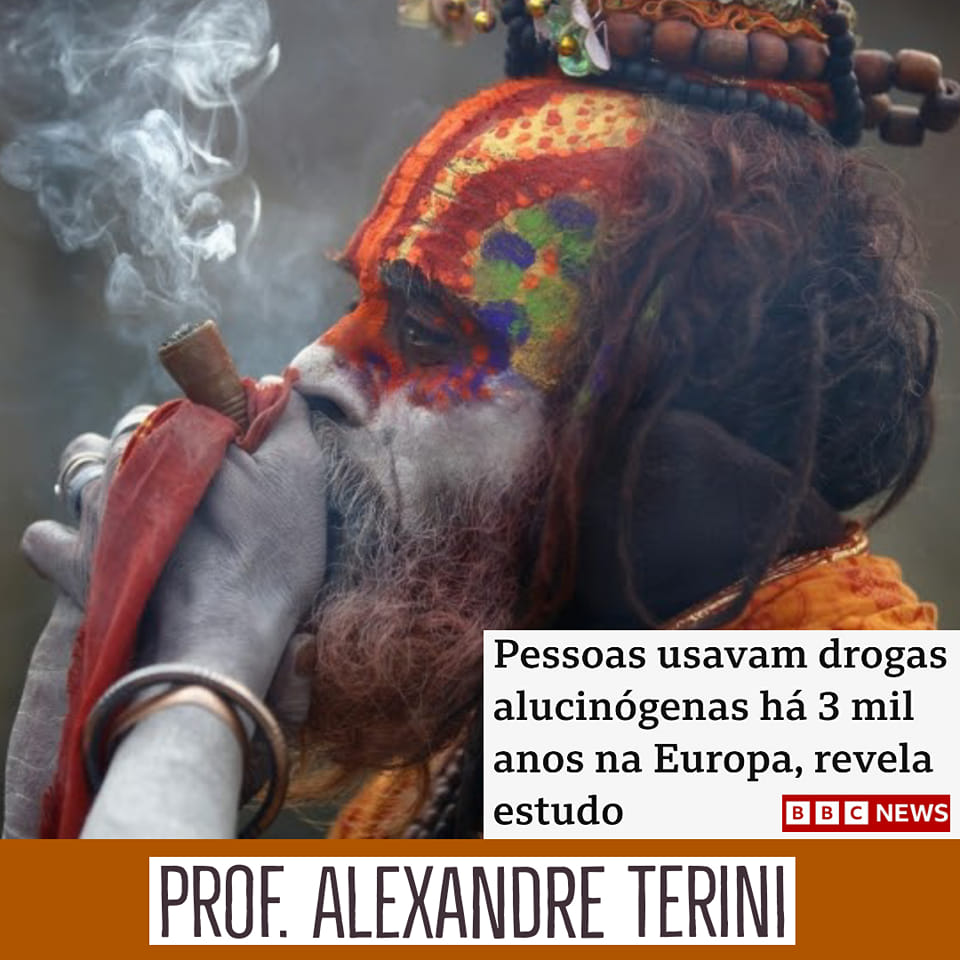 🍄👽 ALUCINÓGENOS DO PASSADO⏳🌍... - Professor Alexandre Terini
