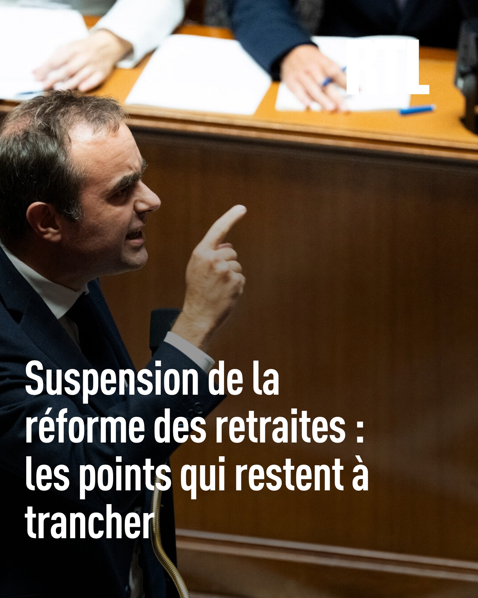 RTL - La suspension de la réforme des retraites sera soumise au ...