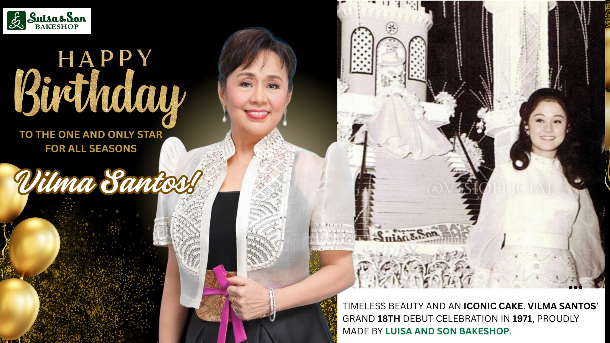 From your iconic debut... - Luisa & Son BakeShop IMUS Cavite | Facebook