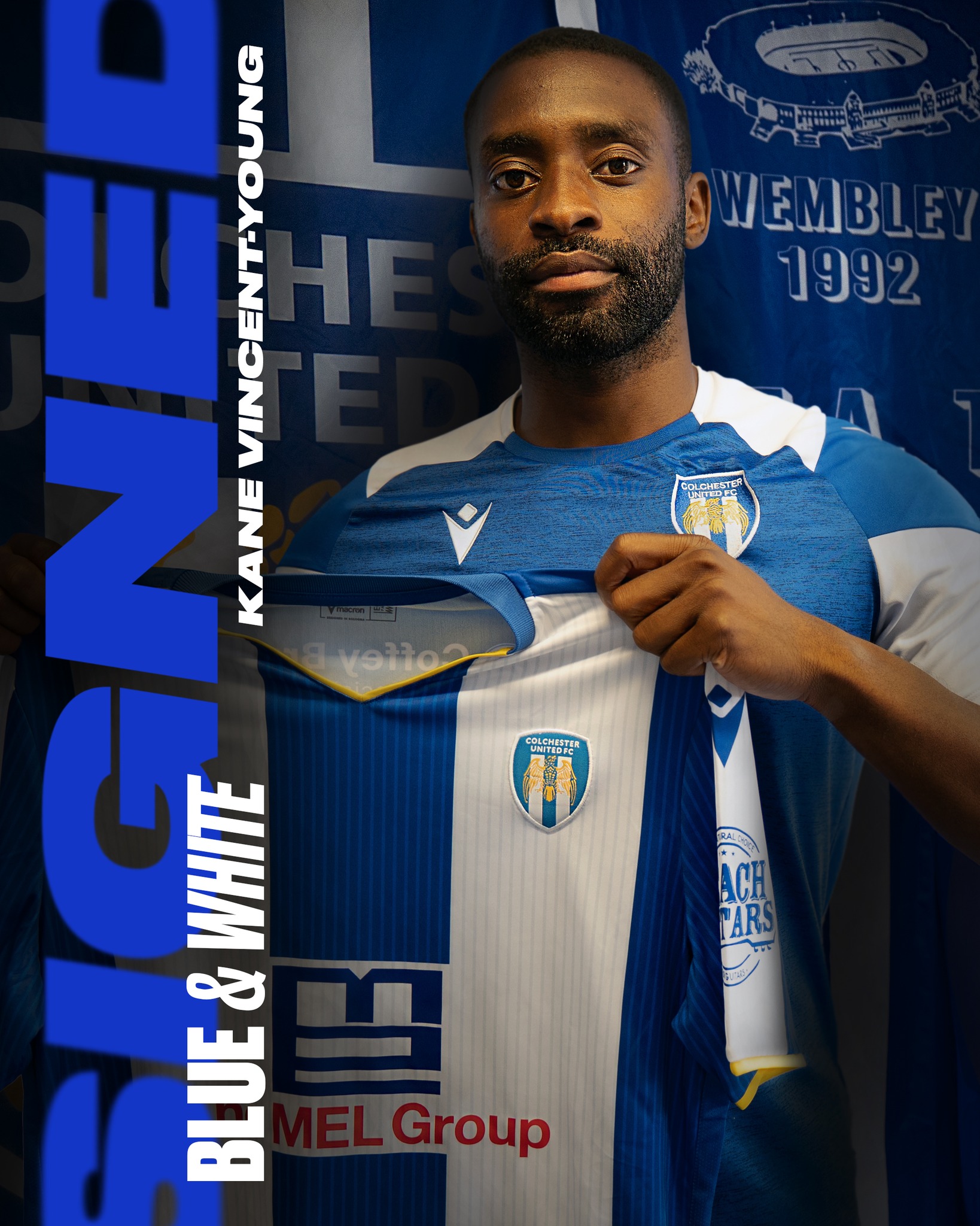 Colchester - We’re delighted to announce that Kane Vincent-Young has ...