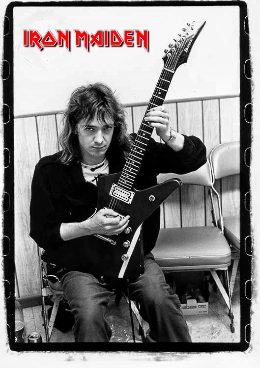 RIP - 45 years ago today, ADRIAN SMITH made his first public appearance ...
