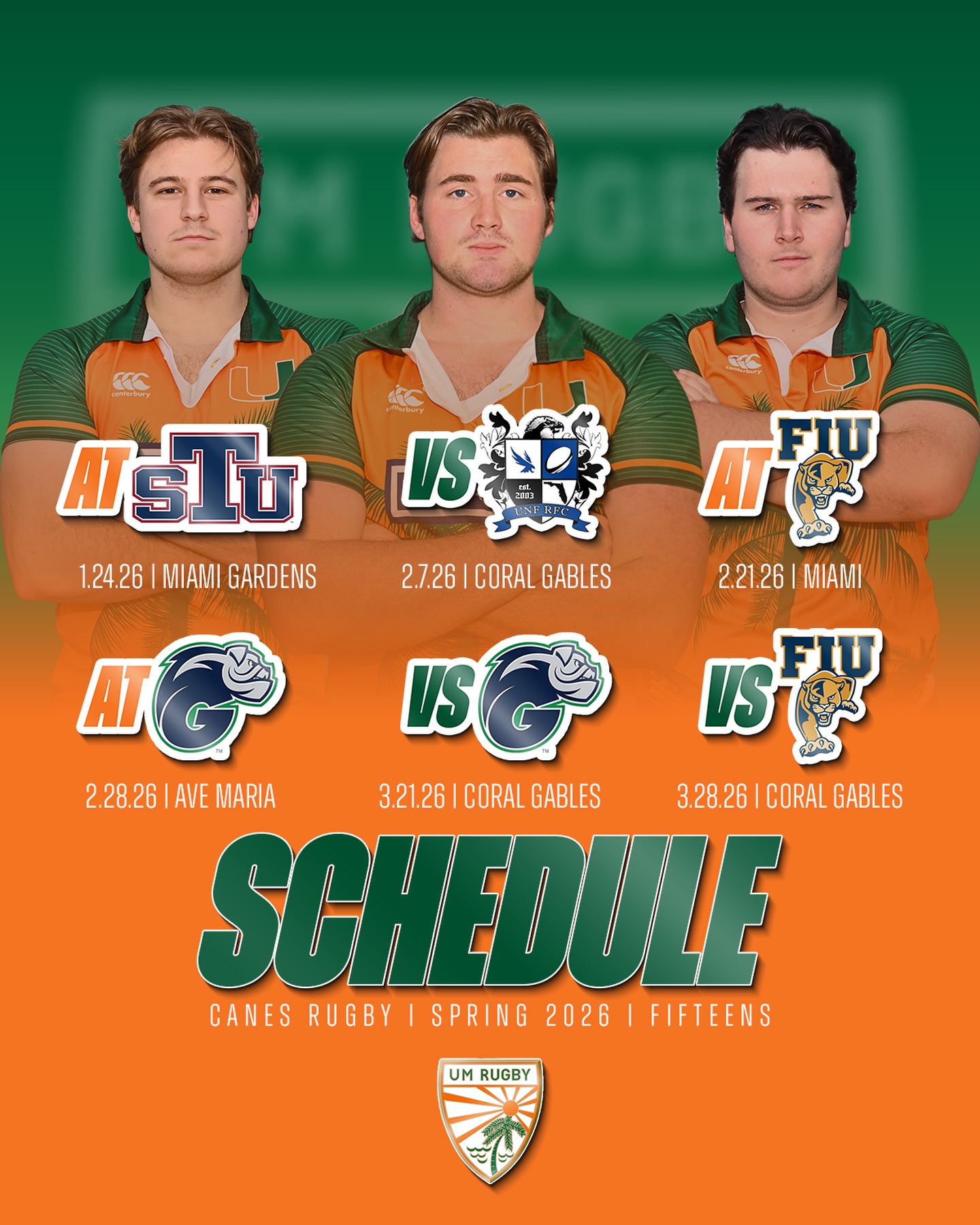 University of Miami Rugby Team
