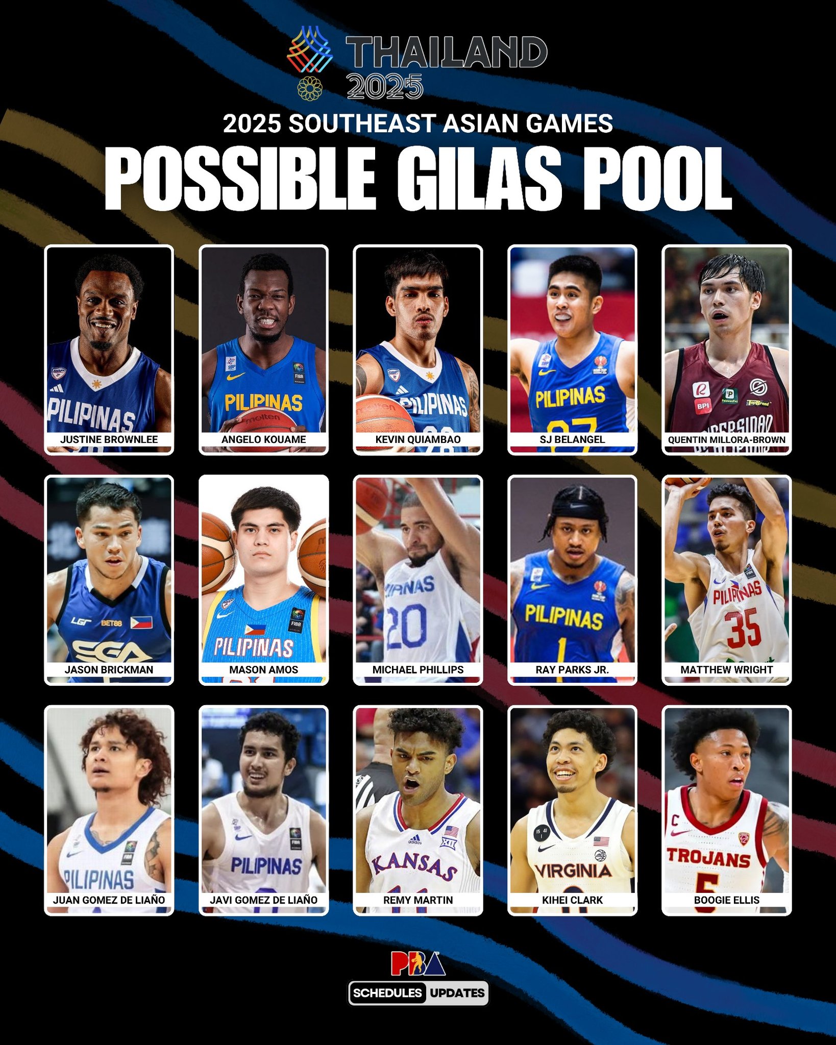 PBA - POSSIBLE GILAS POOL PARA SA 2025 SEA GAMES! 👀 Dahil unavailable ...